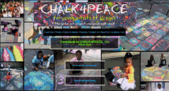 Desktop Screenshot of chalk4peace.org